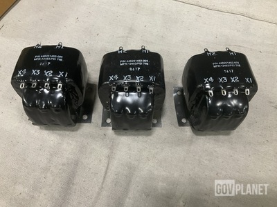 (3) Precision Electronics 44B251452-001 Power Transformers
