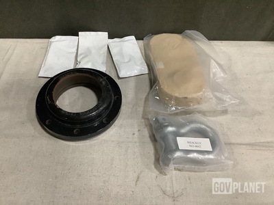 (1) Bearing Retaining Plate, (1) Snatch Block & Assorted Items