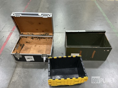 (7) Assorted Storage Cases