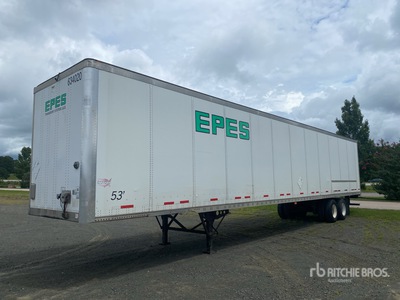 2014 Wabash DVCVHPC 53 ft x 102 in T/A Gesloten aanhangwagen