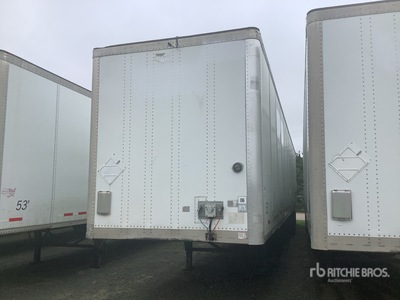 2014 Wabash DVCVHPC 53 ft x 102 in T/A Van Trailer