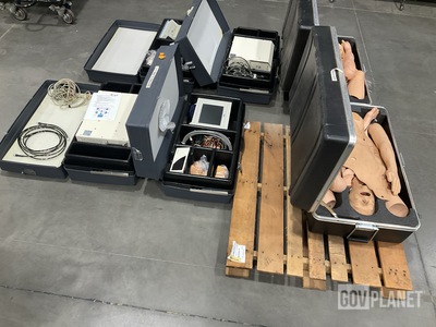 (2) Laerdal 211-00050/210-01150/210-9101 SimMan Trauma Manikin Simulators