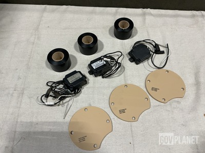 (12) Flow Control Thermostats, (46) Access Covers & Assorted Items