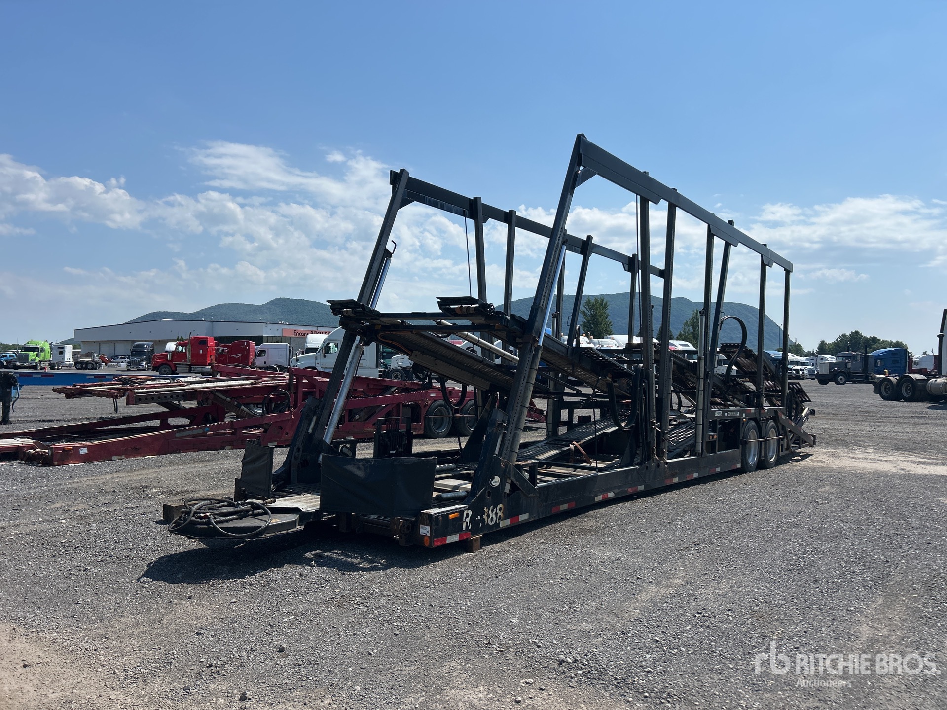 2016 Cottrell CX09HCS T/A Open Car Carrier Trailer