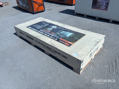 StanForge MSC1220F 12 ft x 20 ft Metal Carport (Unused)