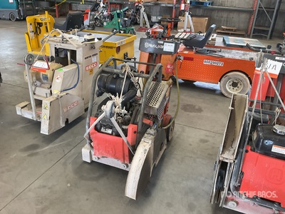 Husqvarna FS524 Scie à béton à contrôle arrière