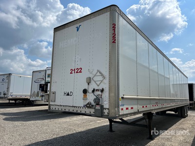 2017 Vanguard VXP 53 ft x 102 in T/A Van Trailer