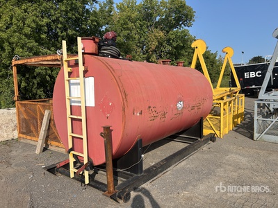 2012 ULC 8620 L Skid Mounted Steel Diesel Zbiornik paliwa