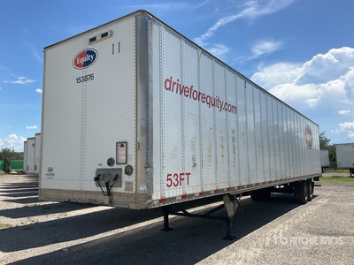 2015 Hyundai VC2530152-JS 53 ft x 102 in T/A Van Trailer