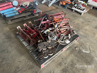 Quantity of (9) Javelin  Pipe Stands