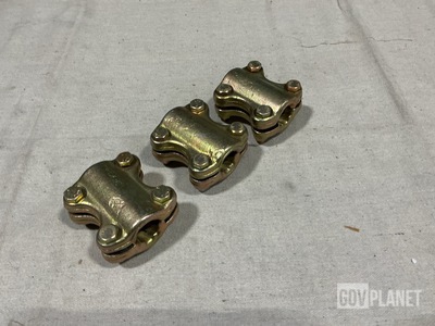 (38) A.G.H. Industries 89781-6 Wire Rope Bolted Clamps