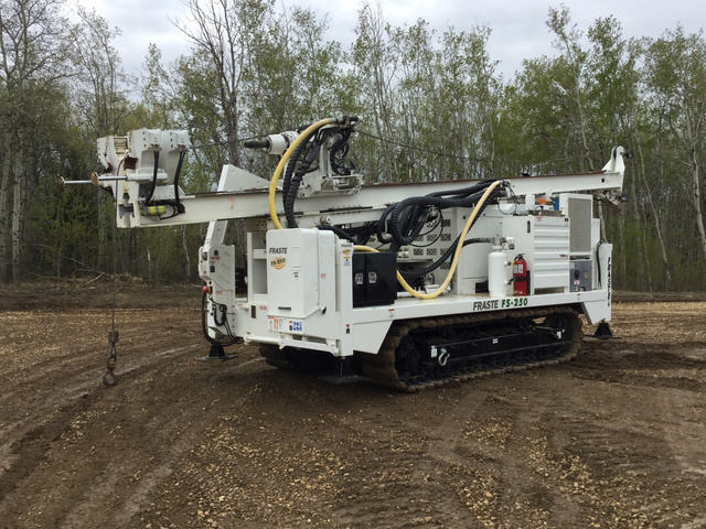 2008 Fraste FS-250 Crawler Mounted Blast Hole Drill 2008 Fraste FS-250 Crawler Mounted Blast Hole Drill