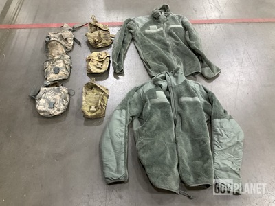 (80) First Aid Kit Pouches, (175) Canteen Pouches & Assorted Items