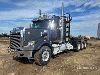 2018 Freightliner Coronado 122SD 8x6 Cabina con cuccetta per trattore stradale 3 assi