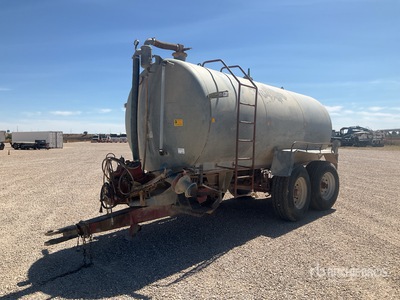 2003 Agudo V12 12000 L T/A Drawbar Water Tanker Trailer