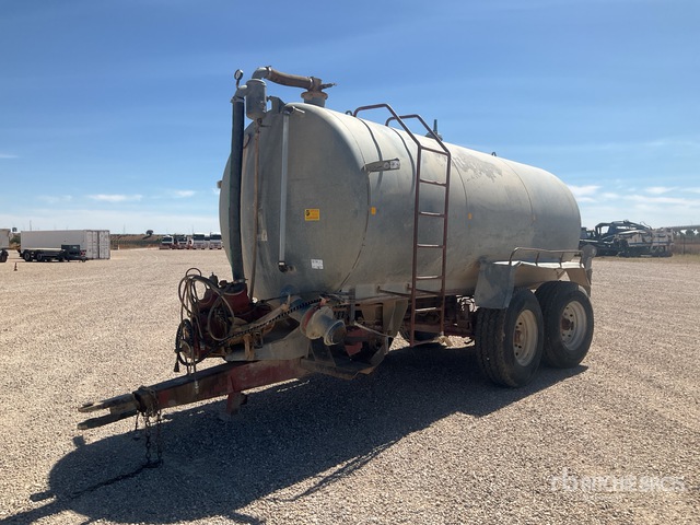 Tank Rimorchio 2003 Agudo V12 T/A Drawbar 12000 L Tank Trailer Rimorchio agricolo ...