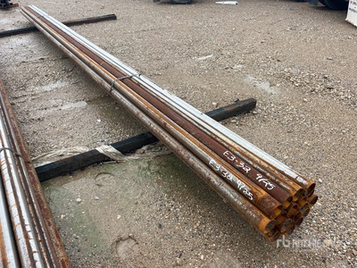 Quantity of (18) 2-3/8 in x 20 ft 14 Ga Pipe