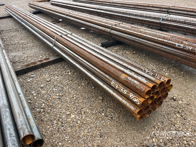 Quantity of (18) 2-3/8 in x 20 ft 14 Ga Pipe