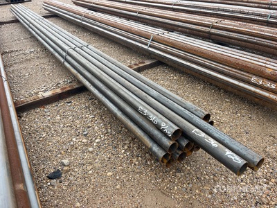 Quantity of (18) 2-3/8 in x 20 ft 14 Ga Pipe