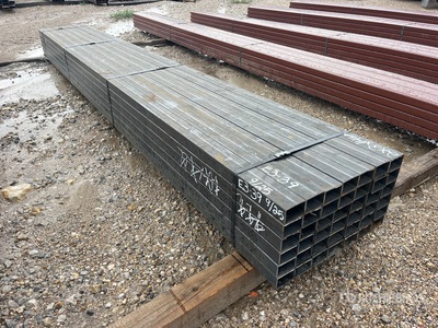 Quantity of (42) 2 in x 3 in x 13 ft 6 in 14 Ga Rectangle Tubing