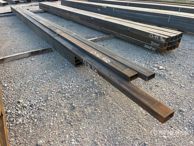 Quantity of (12) 2 in x 4 in 14 Ga Rectangle Tubing