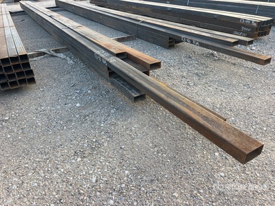 Quantity of (12) 2 in x 4 in 14 Ga Rectangle Tubing
