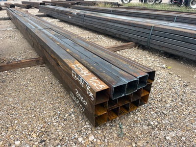 Quantity of (15) 3 in x 3 in x 20 ft 11 Ga Square Tubing