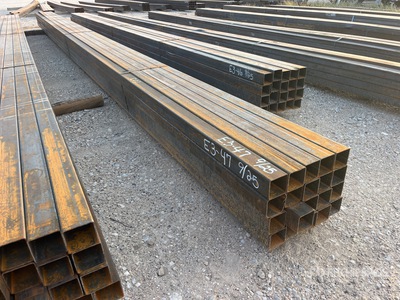 Quantity of (20) 2-1/2 in x 2-1/2 in x 24 ft 14 Ga Square Tubing