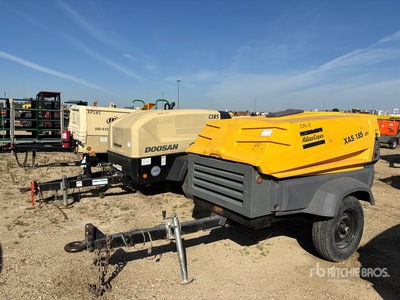 2014 Atlas Copco XAS185JD Mobile Luftkompressor