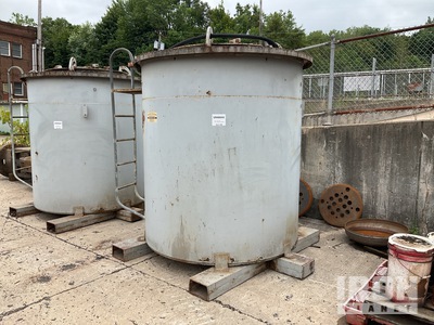 2101 gal Skid Mounted Steel Waste Oil Tanque