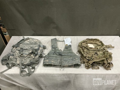 (27) Assault Packs, (16) Fighting Load Carriers & (12) Small USMC Sub-Belts