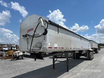 2008 Vantage Omega-75 37 ft T/A Frameless End Dump Trailer
