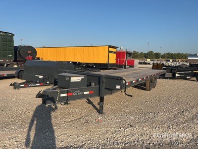 2025 X-STAR 25 ft T/A Flatbed Trailer