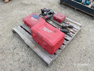 Quantity of Milwaukee Cordless Battery Power Tools