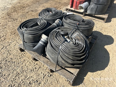 400 ft of 4 in Lay Flat Water Hose