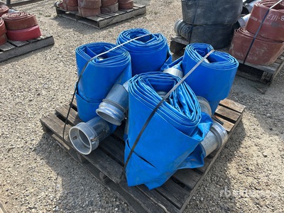 400 ft of 6 in Lay Flat Water Hose (Unused)