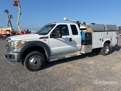 2015 Ford F-450 4x4 Extended Cab Camion de service
