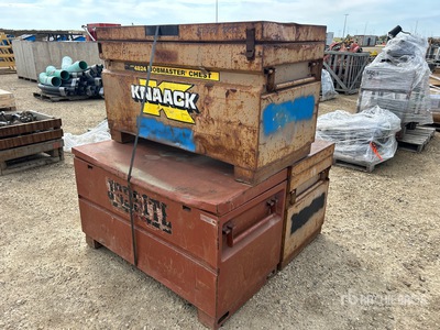 Quantity of (3) Knaack 4ft x 2ft x 28in (3) Werkzeugkiste