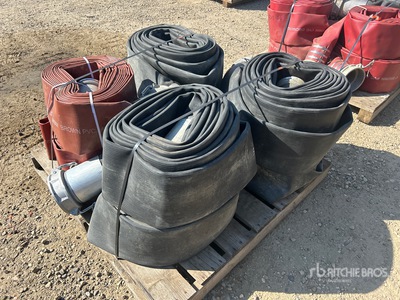 400 ft of 6 in Lay Flat Water Hose