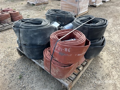400 ft of 6 in Lay Flat Water Hose