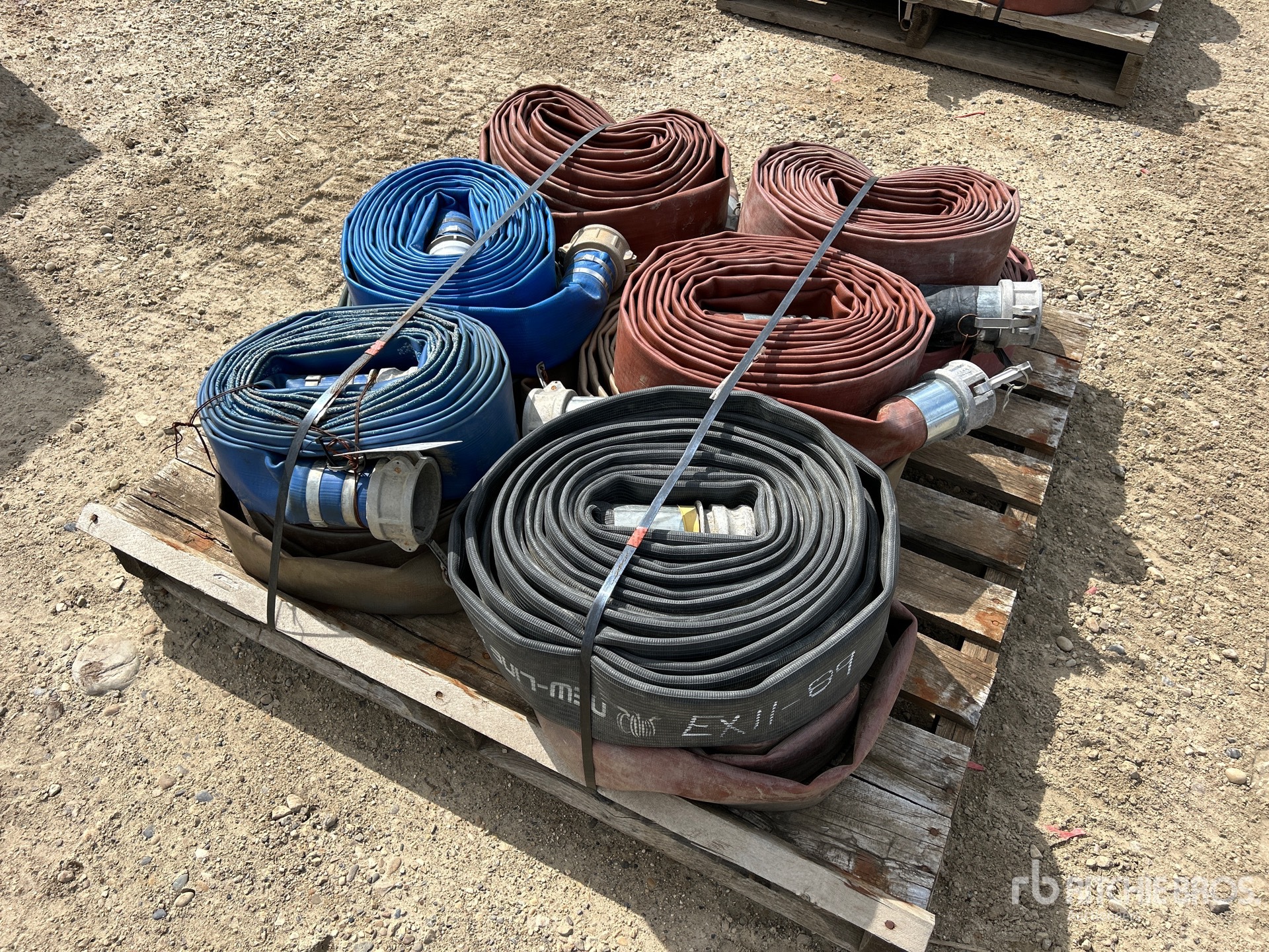 600 ft of 3 in Lay Flat Water Hose