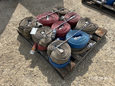Quantity of 900 ft of 2 in Lay Flat Water Manguera