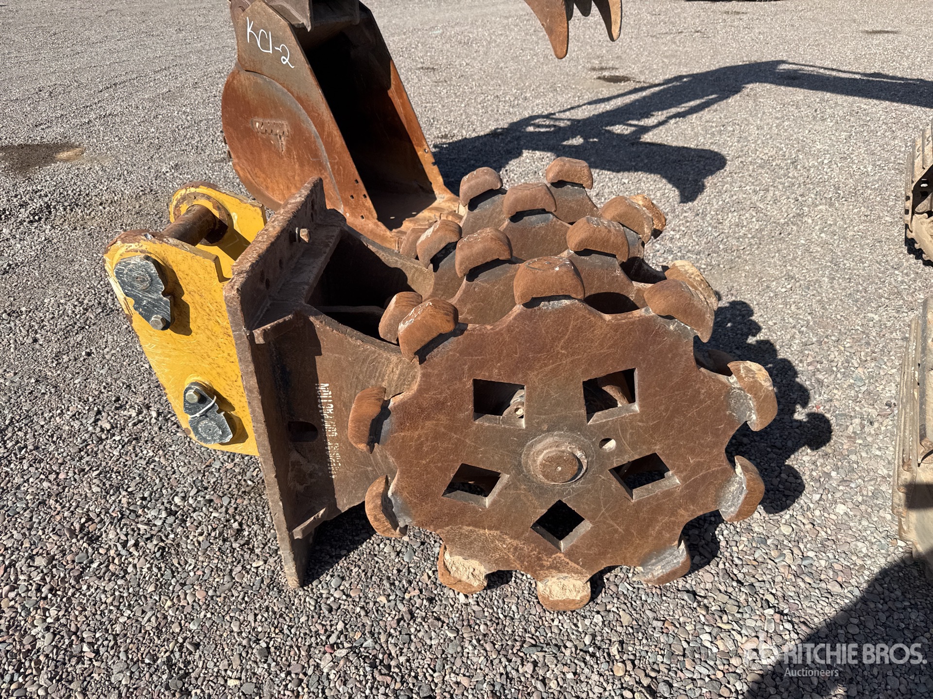 Excavator Compaction Wheel - Fits Cat 323FL