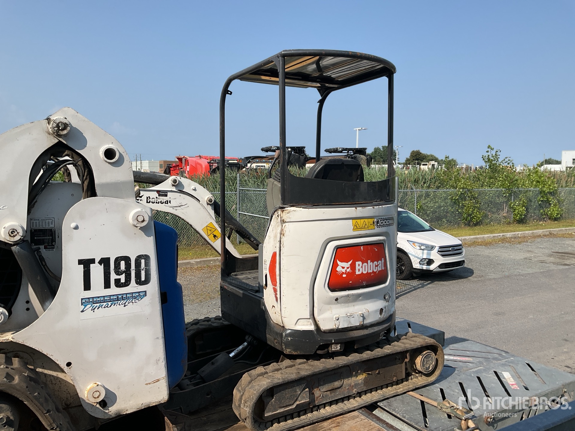 2019 Bobcat E20 を見 Mini Excavator