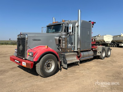 2007 Kenworth W900 6x4 Sleeper Windenwägen
