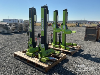 (4) ARI Hetra Mobile Column Lifts
