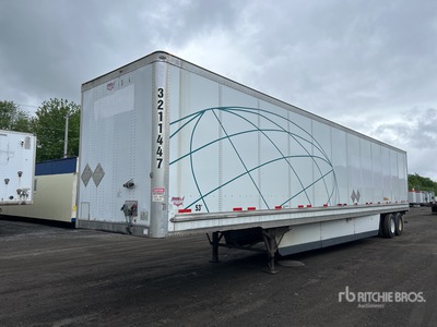 2014 Wabash 53 ft x 102 in T/A Van Trailer