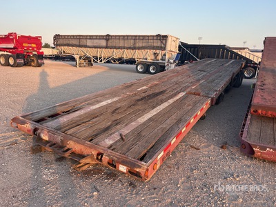2008 Lufkin 45 ft T/A Flatbed Oilfield Trailer