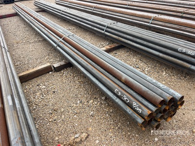 Quantity of (18) 2-3/8 in x 20 ft 14 Ga Pipe