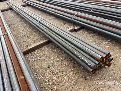 Quantity of (18) 2-3/8 in x 20 ft 14 Ga Pipe